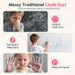 🔥50% OFF!!📢✨ Kids Magnetic Drawing Board – Pen & 4 Stamps Included 🎨  广告内容：