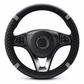 ⏳🔥LIMITED-TIME 50% OFF! ⏰🚗 Rhinestone Steering Wheel Cover – Quilted PU Leather & Sparkling Glam for Your Car Interior ❤️⭐