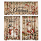 🔥50% OFF!!📢🎄 Christmas Kitchen Curtains Set – Festive Charm for Your Kitchen Windows ✨