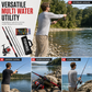 🔥50% OFF!!📢🎣 4-Piece Fibreglass Sea Fishing Rod – Long-Distance Casting Lure Rod ✨