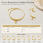 🔥50% OFF!!📢✨ Women's Double Layer Gold Tone Heart Charm Anklet with Small Beads – A Delicate Finishing Touch for Summer Looks, Layering & Thoughtful Gifts 💖