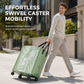 🔥50% OFF!!📢🧳 Large Capacity Waterproof Foldable Moving Bag with Wheels – Heavy-Duty Rolling Storage Tote, Make Moving, Dorm Storage & Home Organisation Easier ✨