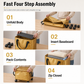 🔥50% OFF!!📢🧳 Large Capacity Waterproof Foldable Moving Bag with Wheels – Heavy-Duty Rolling Storage Tote, Make Moving, Dorm Storage & Home Organisation Easier ✨