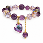 🔥50% OFF!!📢🔮 Fashion Purple Crystal Beaded Jewellery with Sparkling Star Zircon Charm – Add a Touch of Purple Sparkle to Everyday Looks ✨