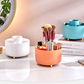 🔥50% OFF!!📢🌀 Rotating Desk Organiser with Compartments – Keep Pens, Make-Up & Everyday Essentials Tidy, One Quick Spin Away ✨