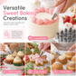 🔥50% OFF!!📢🧁 Multi-Shape Cake Decorating Piping Tips Set – Create Pretty Buttercream Swirls, Flowers & Borders With Less Fuss, A Handy Set for Home Bakers & Cake Lovers ✨