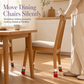 🎄 Christmas Knitted Chair Socks: Silent Floor Protection, Thick Felt, Stretch Fit