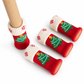 🎄 Christmas Knitted Chair Socks: Silent Floor Protection, Thick Felt, Stretch Fit