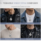 ♌ 50% OFF! ✨ Stainless Steel Spinning 12 Zodiac Medallion Pendant Necklace – Interactive Rotatable Kinetic Disc, Deep Laser-Etched Astrological Symbols, Surgical-Grade 316L Titanium Steel Waterproof & 23.6" Chain – All 12 Signs 🌌