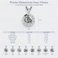 ♌ 50% OFF! ✨ Stainless Steel Spinning 12 Zodiac Medallion Pendant Necklace – Interactive Rotatable Kinetic Disc, Deep Laser-Etched Astrological Symbols, Surgical-Grade 316L Titanium Steel Waterproof & 23.6" Chain – All 12 Signs 🌌