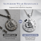 ♌ 50% OFF! ✨ Stainless Steel Spinning 12 Zodiac Medallion Pendant Necklace – Interactive Rotatable Kinetic Disc, Deep Laser-Etched Astrological Symbols, Surgical-Grade 316L Titanium Steel Waterproof & 23.6" Chain – All 12 Signs 🌌