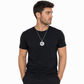 ♌ 50% OFF! ✨ Stainless Steel Spinning 12 Zodiac Medallion Pendant Necklace – Interactive Rotatable Kinetic Disc, Deep Laser-Etched Astrological Symbols, Surgical-Grade 316L Titanium Steel Waterproof & 23.6" Chain – All 12 Signs 🌌
