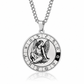 ♌ 50% OFF! ✨ Stainless Steel Spinning 12 Zodiac Medallion Pendant Necklace – Interactive Rotatable Kinetic Disc, Deep Laser-Etched Astrological Symbols, Surgical-Grade 316L Titanium Steel Waterproof & 23.6" Chain – All 12 Signs 🌌