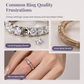 🔥50% OFF!!📢💍 Vintage Full Pavé Zircon Stackable Ring Set – A Thoughtful Gift for Her, Add Sparkle to Everyday Looks ✨
