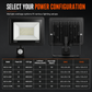🔥50% OFF!!📢💡 50W Outdoor LED Flood Light – Smart PIR Motion Sensor, Remote Control & IP66 Waterproof Aluminium Security Light ✨