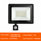 🔥50% OFF!!📢💡 50W Outdoor LED Flood Light – Smart PIR Motion Sensor, Remote Control & IP66 Waterproof Aluminium Security Light ✨
