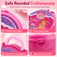📢📢 50% OFF🎀 Kids’ Pretend Make-Up Vanity Suitcase – Portable Dress-Up Toy Set for Girls, Pack Up & Play Anywhere ✨