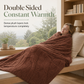 📢📢50% OFF!!❄️ Soft Plush Jacquard Blanket – Double-Sided Cosy Warmth for Sofa, Bed & Couch, Wrap Up in Soft Comfort on Chilly Nights ✨
