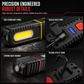 🔥57% OFF!!📢🔦 Bright Rechargeable LED Work Light with Magnetic Base – Portable Inspection Lamp for Car Repair & Night Market Lighting, Keep Both Hands Free While You Work ✨