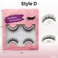 🔥50% OFF!!📢👁️ 2 Pairs Reusable Long Self-Adhesive Eyelashes – No Glue Needed, Just Peel, Press & Go for Quick, Fluttery Lash Looks ✨