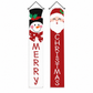 🔥50% OFF!!📢🎄 Christmas Porch Banner – Festive Front Door Couplets for Outdoor Holiday Parties & New Year Decor, Hang Up Instant Christmas Cheer ✨