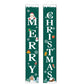 🔥50% OFF!!📢🎄 Christmas Porch Banner – Festive Front Door Couplets for Outdoor Holiday Parties & New Year Decor, Hang Up Instant Christmas Cheer ✨