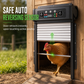 🔥50% OFF!!📢🐔 Solar Powered Automatic Chicken Coop Door – Remote Control & Anti-Pinch Protection, Make Daily Coop Opening Easier for Poultry Owners ✨