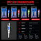 📢🔥50% OFF!! & BUY 1 GET 1 FREE🎁🏹 Automatic LED Lighted Arrow Nocks – Fits 6.2mm Inner Diameter Shafts, Make Arrow Flight Easier to Track in Low Light & After Dark ✨