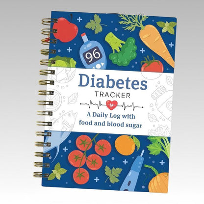 🔥50% OFF!!📢📔 Diabetes Tracker Book with Food List – Stay Organised, Track Daily Habits & Make Health Notes Easier to Review ✨