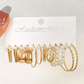 🔥50% OFF!!📢✨ Classic Geometric Earrings 6-Piece Set – A Versatile Mix for Everyday & Occasion Looks 💎