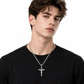 🔥50% OFF!!📢✨ Portrait Cross Pendant Necklace – A Timeless Unisex Piece for Everyday Wear & Thoughtful Gifting 💎✝️