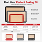 🔥50% OFF!!📢🍰 Non-Stick Silicone Baking Mat – Heat-Resistant Fibreglass Oven Liner for Macarons, Pastry & Everyday Baking ✨