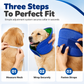 📢📢50% OFF !! ⏰🐾 Two-Tone Blue & Green Pet Recovery Collar – Anti-Bite & Anti-Scratch Protective Cone for Dogs & Cats ✨