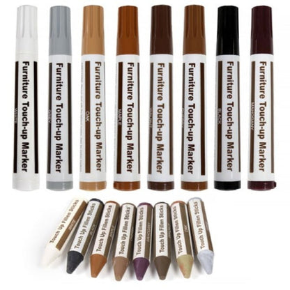 🔥LIMITED TIME OFFER!! - BUY MORE SAVE MORE📢🎨Wooden Furniture Repair Markers Kit – Restore Scratches, Dents & Colour Marks With a Quick, Easy Touch-Up ✨