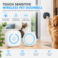🔥50% OFF!!📢🔔 Wireless Touch Activated Pet Doorbell – Help Your Pet Signal Potty Breaks & Mealtimes With a Simple Touch ✨