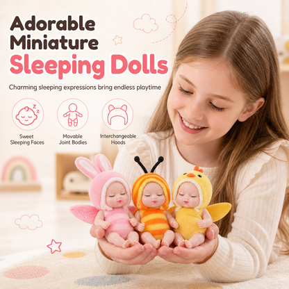 🔥50% OFF!!📢✨ Realistic Sleeping Reborn Baby Doll – Cute Animal Outfits & Lifelike Details, A Sweet Gift for Girls & Kids 🎁