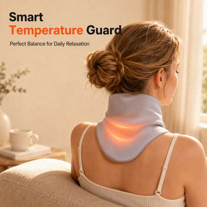 🔥❄️WINTER SALL!!📢🧣 Rechargeable Graphene Heated Neck Wrap with Massage – Cosy Warmth & Soothing Comfort for Chilly Days, Commutes & Desk Breaks ✨