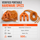 🔥50% OFF!!📢⛰️ Hoist Block & Tackle System – Portable Pulley Set for Lifting Heavy Outdoor & Hunting Gear With Less Strain ✨