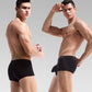 Men's modal briefs with separate double pockets