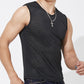 Men's Ice Silk Mesh Breathable Quick Drying Athletic Tank Top
