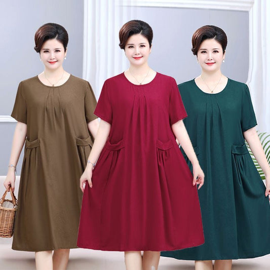New Slimming Versatile Dress with 2 Pockets|🔥Buy 2 pcs get freeshipping