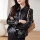 ✨2024 NEW-Women's shirt short leather jacket