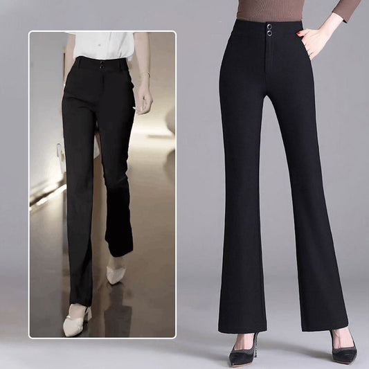 [🎁Women’s Gift] Women’s Fashion Elegant Flare Trousers（🔥50% OFF）