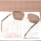 Natural Crystal Lens Sunglasses（50% OFF）