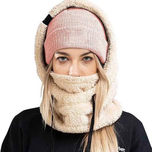 🎅🎄Christmas Pre-sale - 40% Off🎄Unisex Warm Ski Hooded Scarf