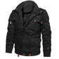 🎁[Perfect Gift]🎁 Men's Winter Drawstring Cotton Military Driver Jacket - Comfort and Style Combined
