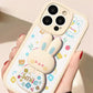 Colorful Bunny Stand iPhone Case